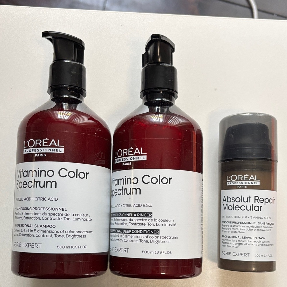 L'Oreal Vitamino Color Spectrum and Absolut Repair Set